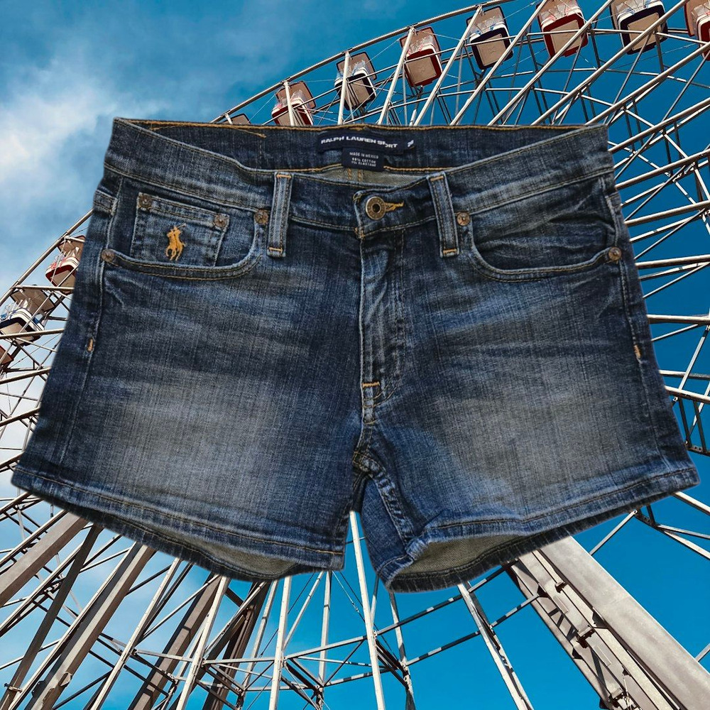 Ralph Lauren Sport Denim Vintage Shorts 28